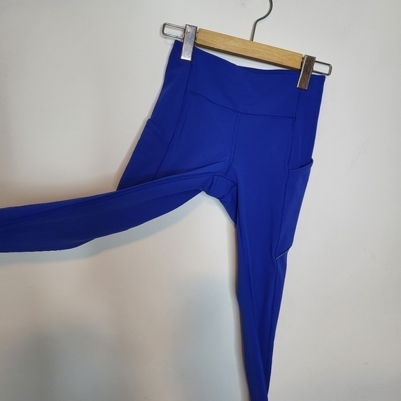 Lululemon Athletica Speed Up Blue Tight Size 2 - Picture 4 of 11